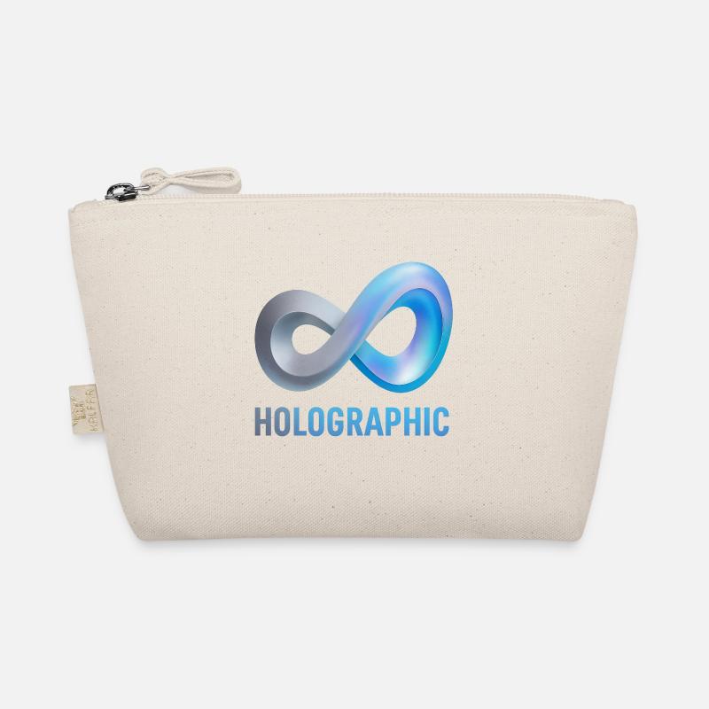 Holographic Infinity Loop - Organic Pouch - nature