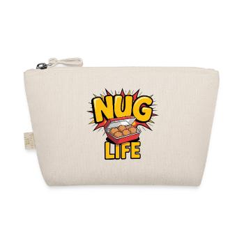 Nug Life - Funny T-Shirt - Organic Pouch - nature - Front