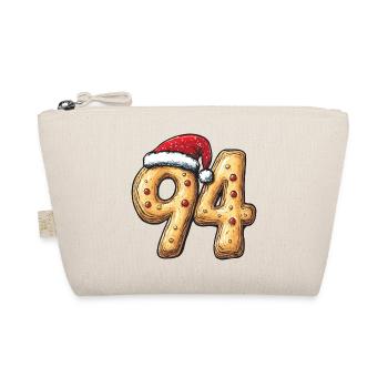 94 Number Cookie Christmas - Organic Pouch - nature - Front