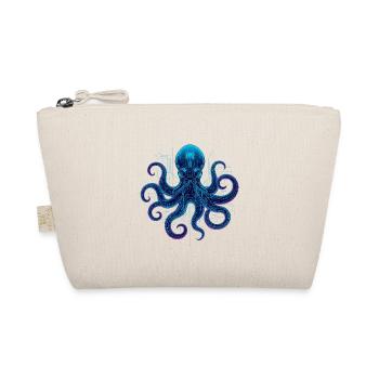 Cyberneon-Oktopus-Schaltkreise - Bio-Täschchen - Natur - Vorne