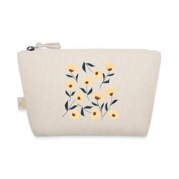 Motif floral de vignes Cream Blossoms - Trousse biologique - nature - Devant