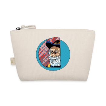 Patriotic Bearded Father – Americana Portrait - Organic Pouch - nature - Front