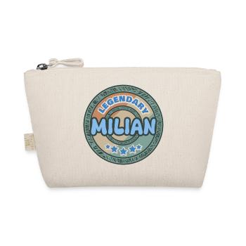 Milian as a gift idea - Organic Pouch - nature - Front