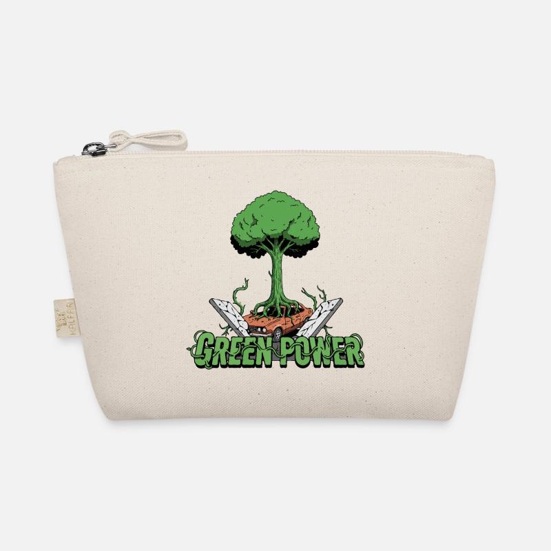 Grüner Energie-Baum Bio-Täschchen