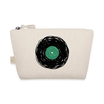 Vinyl Album Sketch Drawing - Organic Pouch - nature - Front