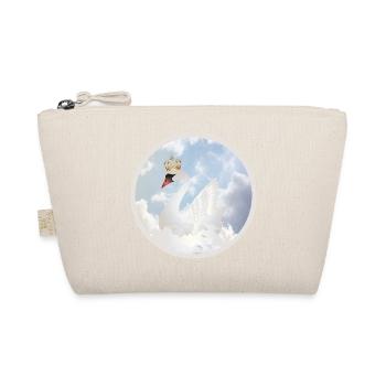 Royal Swan in the Clouds - Organic Pouch - nature - Front