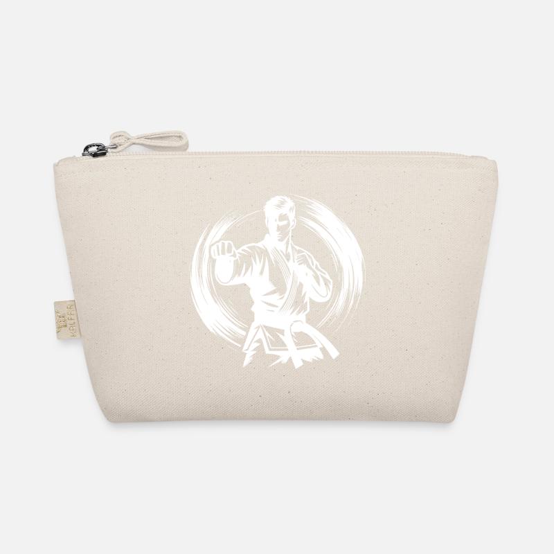 Silhouette de Karaté Parfaite en Combat Dynamique Trousse biologique