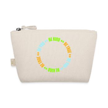 Sois gentil, sois sincère, sois toi-même, un amour de soi inspirant - Trousse biologique - nature - Devant