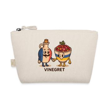 Vinegret Duo Cartoon Motif - Organic Pouch - nature - Front