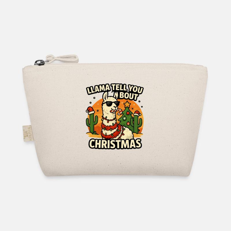 Lama Christmas Sass Trousse biologique