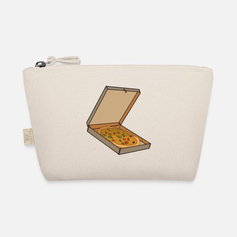 Pizza Box Pop Art Slice Organic Pouch