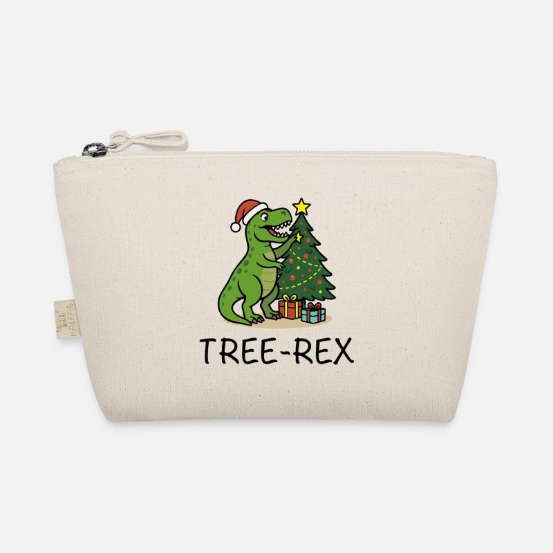 Tree-Rex – Style Noël moche Trousse biologique