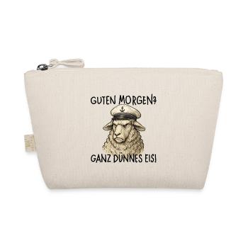Sheep Captain Good morning - Organic Pouch - nature - Front