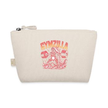 Copy of Gymzilla - Motivational Gym Quote - Organic Pouch - nature - Front