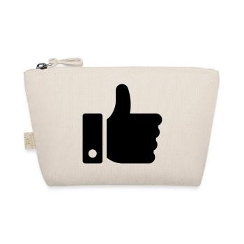Like Hand, Ok Symbol - Bio-Täschchen - Natur - Vorne