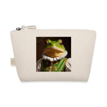 Der Renaissance Frosch – Königliche Amphibien - Bio-Täschchen - Natur - Vorne