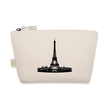Tour Eiffel française attirante dans le Paris typique - Trousse biologique - nature - Devant