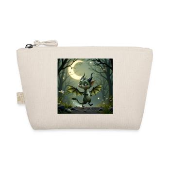 Night Dragon of the Forest - Organic Pouch - nature - Front
