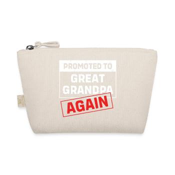 Grandpa Grandpa Grandchild Grandpa - Organic Pouch - nature - Front