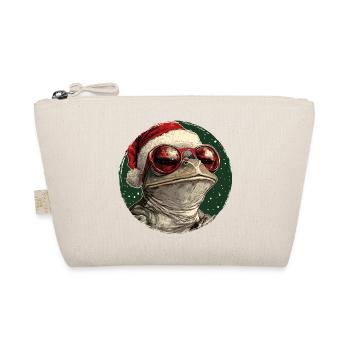 Frosch Santa Stil Sonnenbrille - Bio-Täschchen - Natur - Vorne