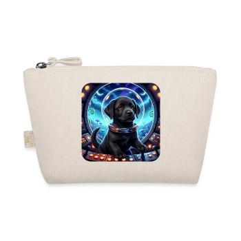 Cosmic Pup in Space Cockpit - Organic Pouch - nature - Front