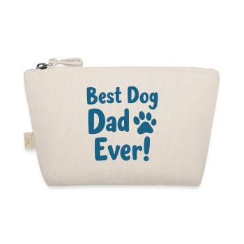 Best Dog Dad Ever Bester Hunde Papa - Organic Pouch - nature - Front