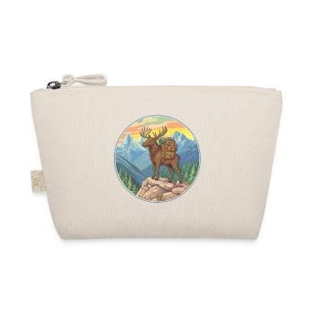 Randonnée de l’orignal mignon, camping en montagne - Trousse biologique - nature - Devant