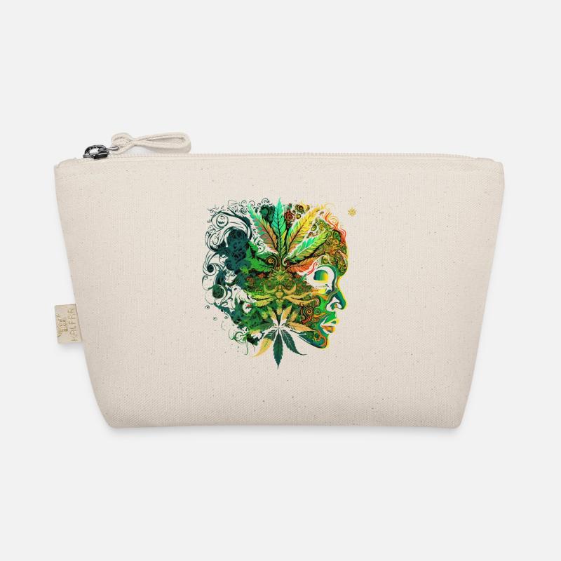 Visage du cannabis psychédélique Trousse biologique