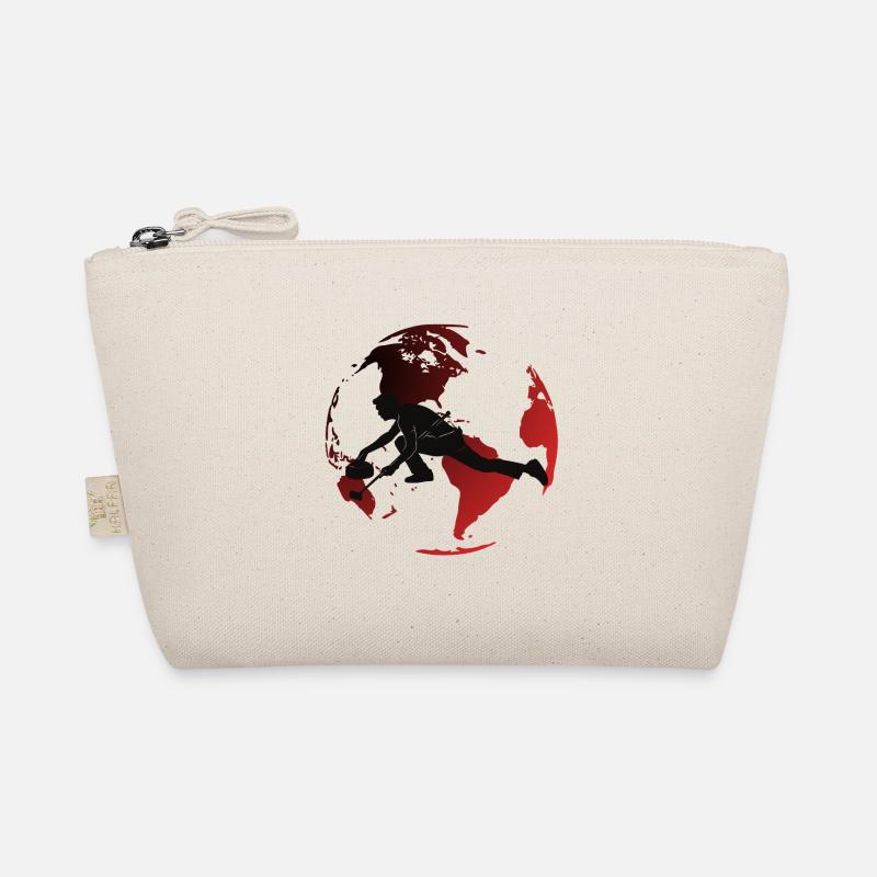 Urban Globe Curling - Organic Pouch - nature