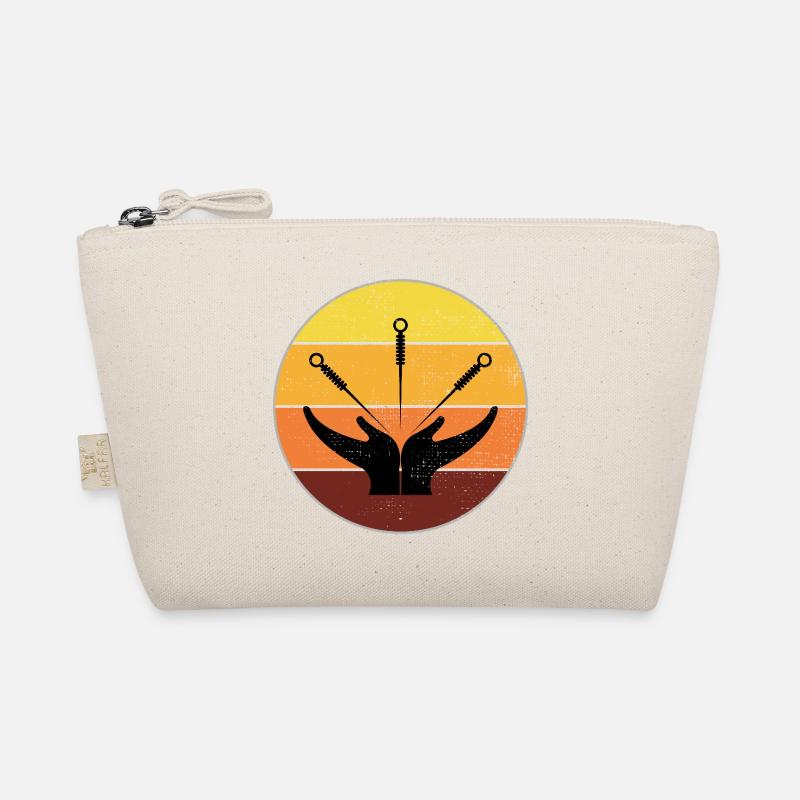 Akupunkteur Vintage Sunset Healing Hands Bio-Täschchen