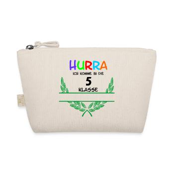 HURRA ich komme in die 5. Class - Namespace - Organic Pouch - nature - Front