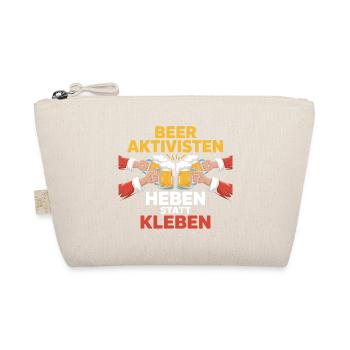 Beer Activists - Funny Drinking Meme - Organic Pouch - nature - Front