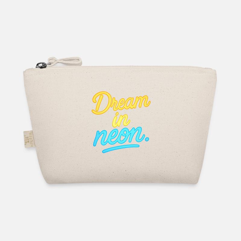 Dream in neon light Organic Pouch