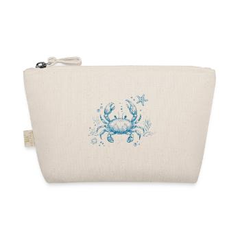 Crabe bleu – Illustration océanique - Trousse biologique - nature - Devant
