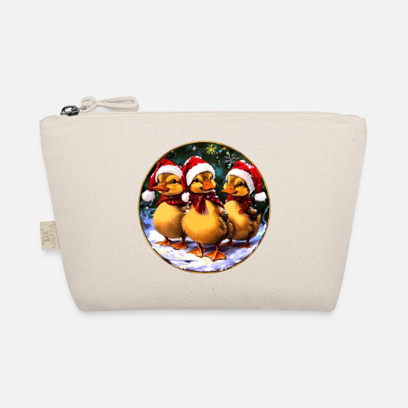 Santa Claus Duckling Organic Pouch