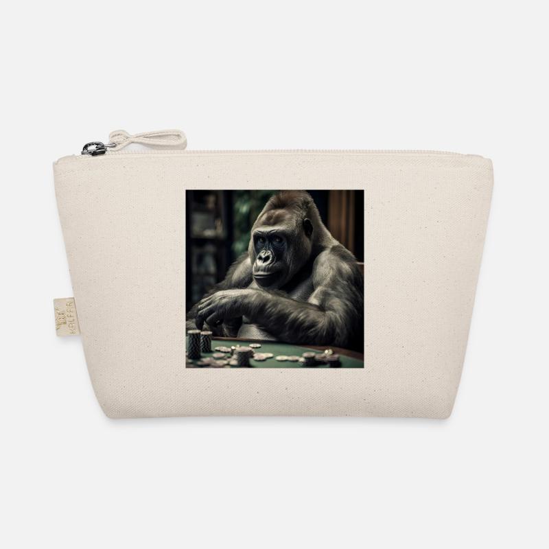 Gorilla at the Poker Table – Cold-Blooded Professional Organic Pouch