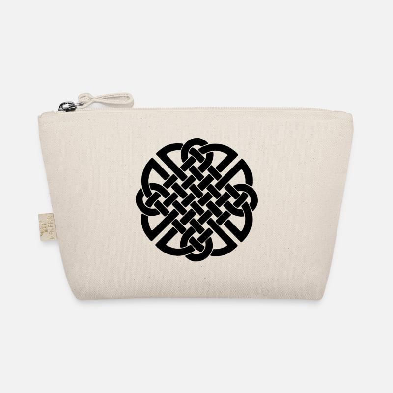Celtic Rave Techno Knot – Festivalkleidung Bio-Täschchen