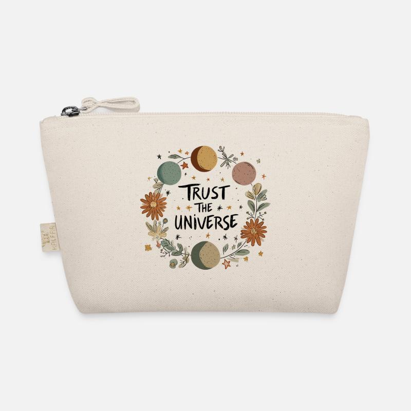 Vertraue dem Universum - Bio-Täschchen - Natur