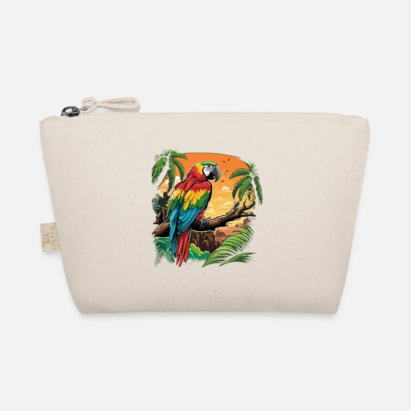Perroquet magnifique dans la forêt tropicale Trousse biologique