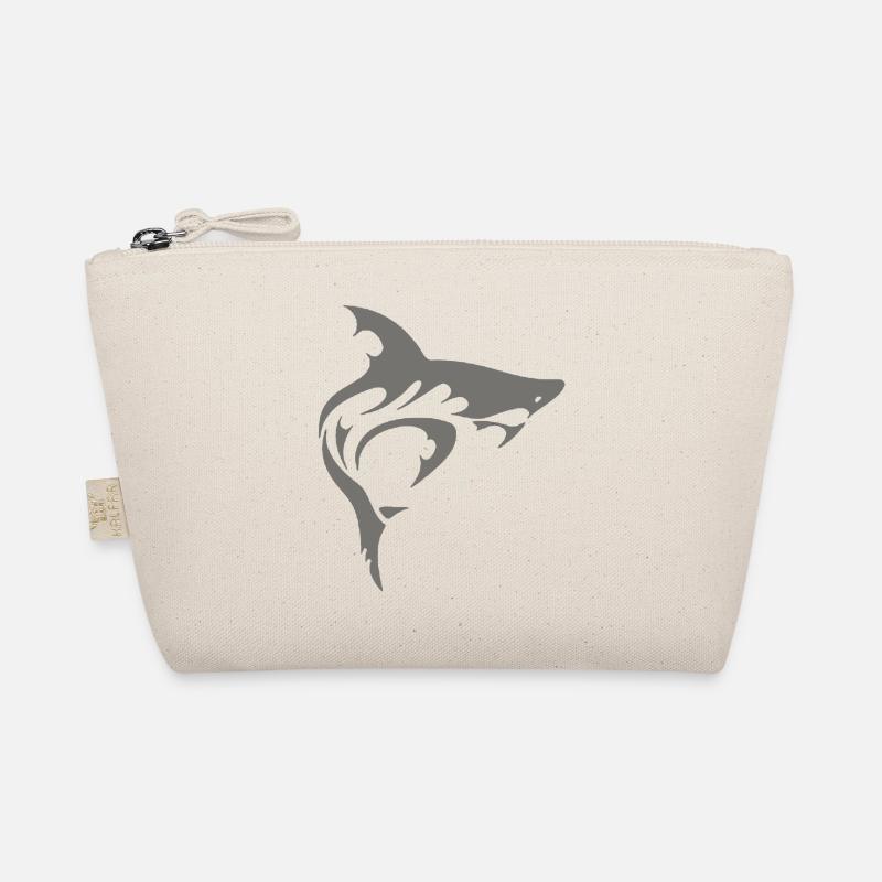 SHARK - Bio-Täschchen - Natur