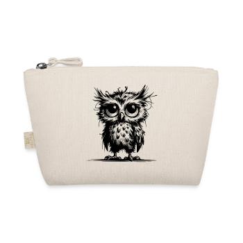 Tired Owls Guardians of the Forest - Organic Pouch - nature - Front