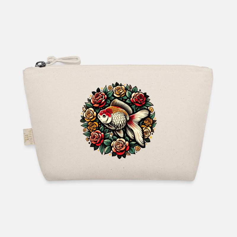 Conception du cercle Koi et Roses Trousse biologique