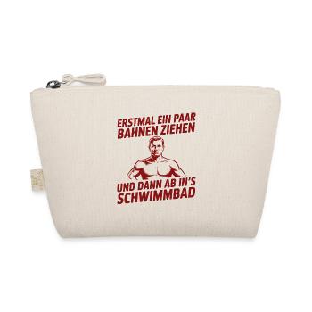 Swim a few laps - and then off to the bathroom - Organic Pouch - nature - Front