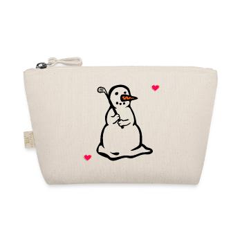 Bonhomme de neige pour enfants golfeurs en hiver - Trousse biologique - nature - Devant