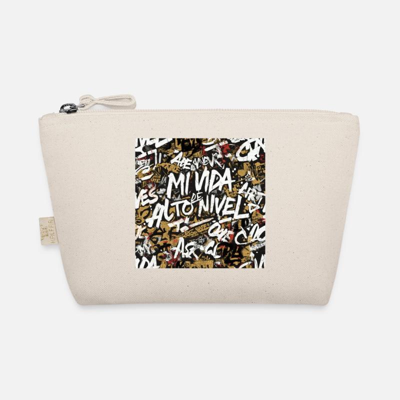 Vibrant Urban Graffiti Organic Pouch