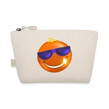 Orange Christmas Ball Sunglasses - Organic Pouch - nature - Front