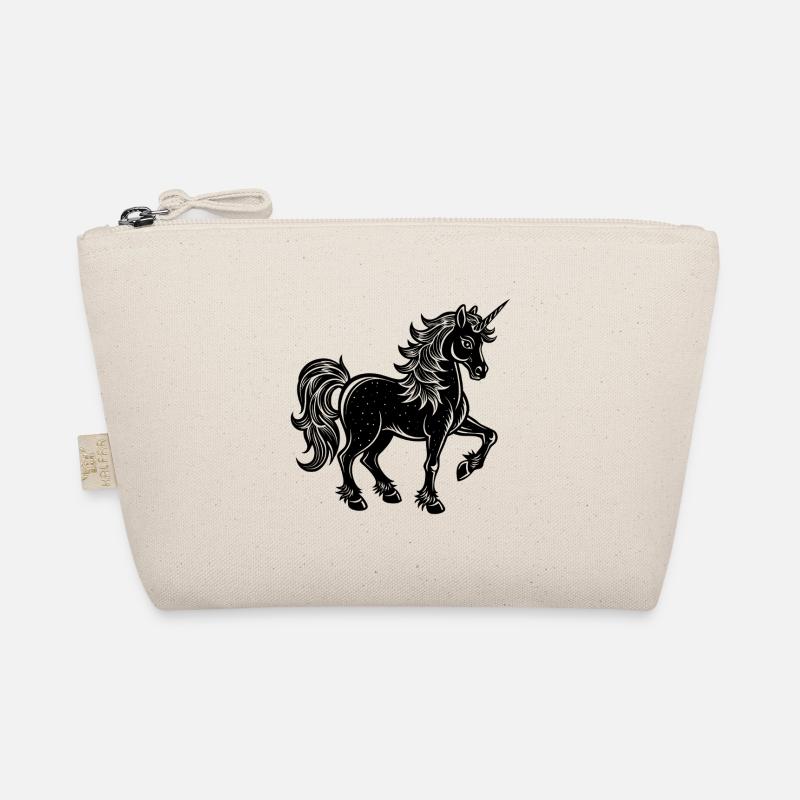 Einhorn - Bio-Täschchen - Natur