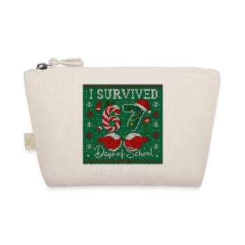 J’ai survécu à Noël des jours d’école - Trousse biologique - nature - Devant