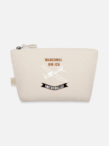 Sometimes I'm a listless airplane - Organic Pouch - nature - Front