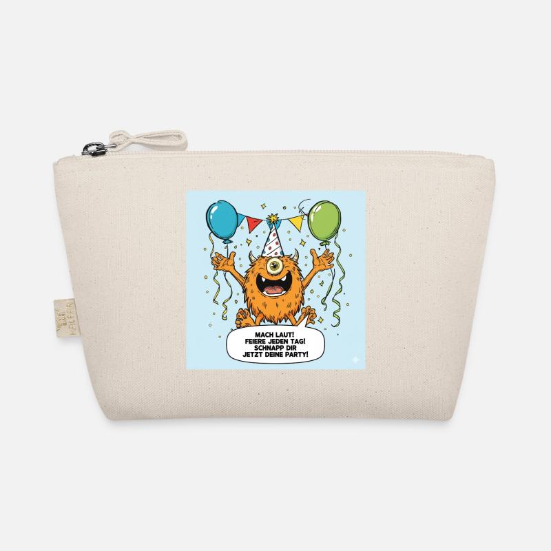 Party Monster mit Einäugigem Jubel Bio-Täschchen